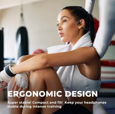Open Ear Bone Conduction Headphones AS1B X2 Waterproof 16GB MP3, View more