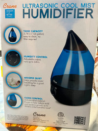 Humidifier - Crane Ultrasonic Cool Mist