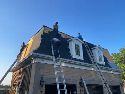 Reliable HuaHui Roofing Inc is one stop of any roofing and exterior work I.e. shingle gutter flat ro...
