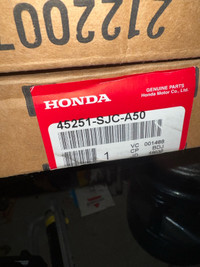 Honda ridgeline rotors 
