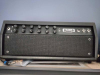 Mesa F-50 head with footswitch and extra tubes. 