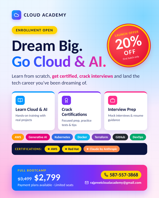 Cloud & AI Bootcamp