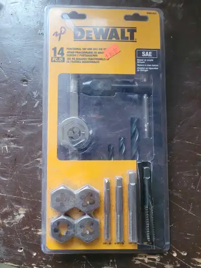 Dewalt Tap and Dye set, View more
