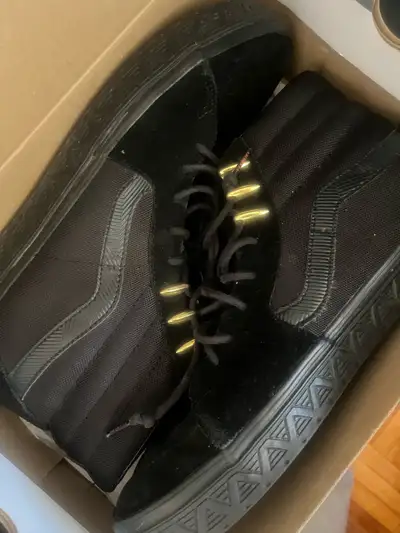 $60 Sale, Men's Size 13 Vans, Marvel, Black/Gold, View more