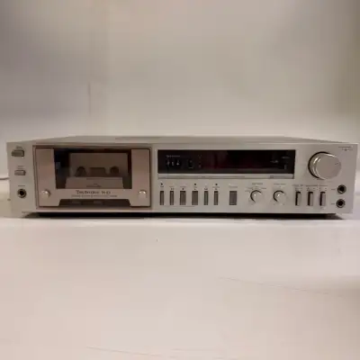 Technics RS-M45 Vintage Cassette Deck Silver Made in Japan Works, View more
