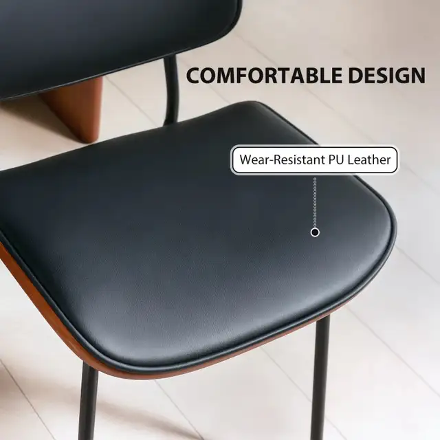 Mid Century Modern Dining Room Chair bentwood back  in Chairs & Recliners in Markham / York Region - Image 3