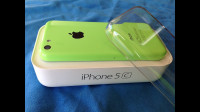-LTE/ 64GB IPHONE 5C GREEN COLOR +All ACCESSORIES+UNLOCKED-$120