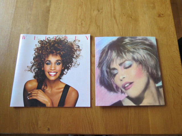 Whitney Houston Moment of Truth 1988 and I'm your baby tonight 1 in Arts & Collectibles in Vernon