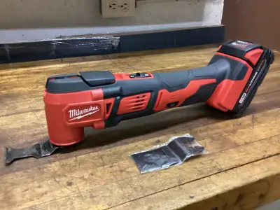 MILWAUKEE M18 V. SPEED OSCILLATING MULTI-TOOL and 2.0 AH BATTERY, View more