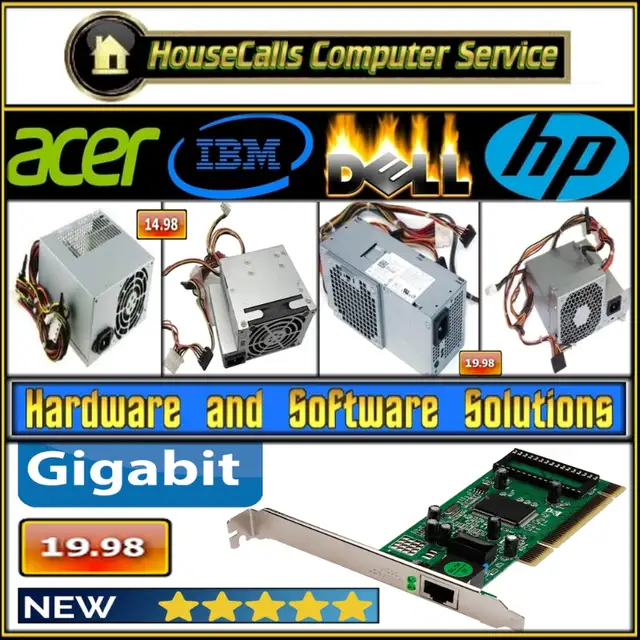 OEM PC Power Supply ACER⚡ANTEC⚡CORSAIR⚡DELL⚡HP⚡LENOVO... in Desktop Computers in Edmonton - Image 4