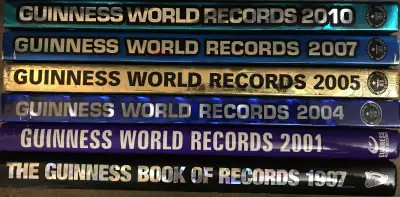 GUINNESS WORLD RECORDS  BOOKS, View more
