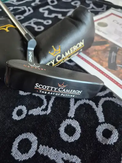 Scotty Cameron LEFT HAND LH Oil Can Titleist Putter w CoA, View more