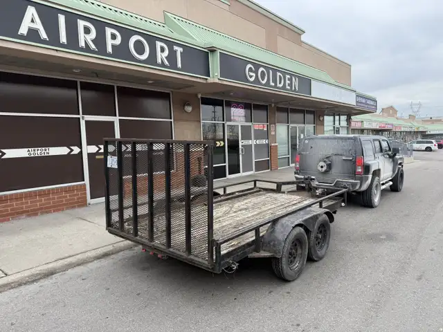 12 x 6.5 feet wide LANDSCAPE TRAILER Only $2k now! in Tool Storage & Benches in Oakville / Halton Region - Image 9
