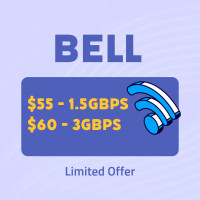 Limited time offer for bell internet book now