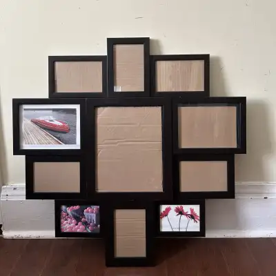 A signature Umbra piece, the Huddle Large Photo Display in Espresso is a great photo collage frame....