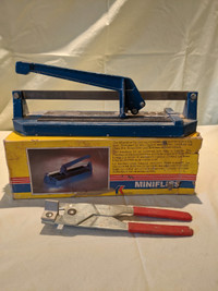Tile cutter and snips