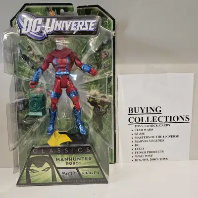 DC Universe Classics Manhunter Robot figure, View more
