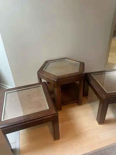 Set of Wooden Tables, View more
