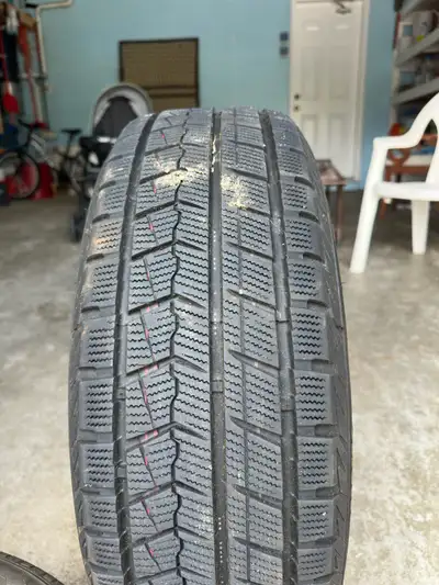 I'm selling a set of four winter tires, size 205/60R16 96H, mounted on steel rims. These tires have...