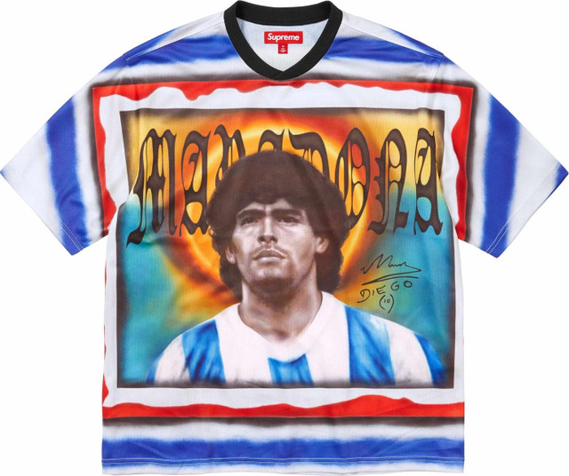 ** Supreme Maradona Jersey size Large ** in Men's in Oakville / Halton Region