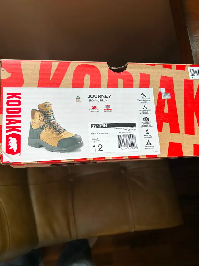 New Work boots size 12 in Men's Shoes in Medicine Hat - Image 2