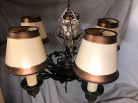 Vintage Art Deco Chandelier Ceiling Lamp
