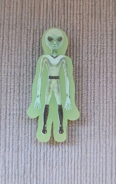 Alien Figurine Glow-in-the-Dark Collectible, View more