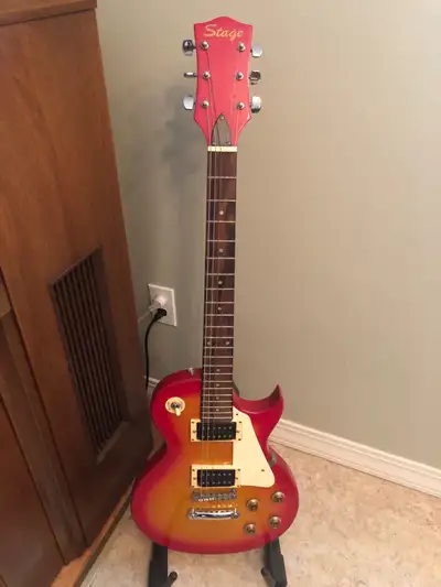 Vintage Korean Electric Guitar, View more