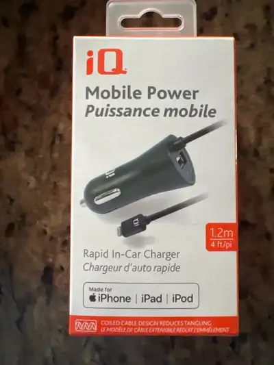 IQ mobile power rapid In-Car charger, View more
