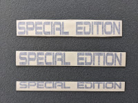 Vehicle Special Edition - Vinyl Decals Stickers