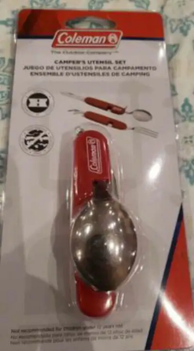 Coleman: campers utensil set, View more