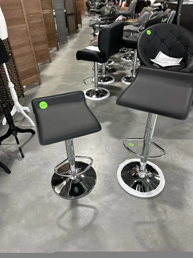  Brand-new Bar Stools — Multiple Styles Available! in Dining Tables & Sets in Calgary - Image 4