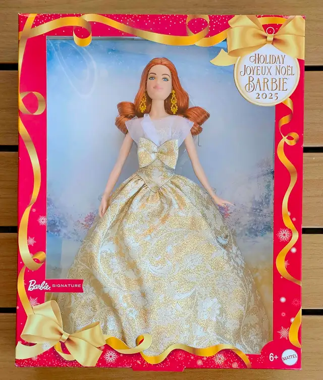 2025 Holiday Barbie Redhead