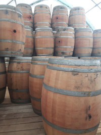 Wine Barrels For Sale and For Rent