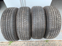 Set of New Take off 185/60/14 General Altimax RT43 w 98% tread