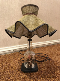 Antique Hand Made Child’s Lamp