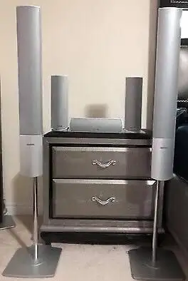 Like New Panasonic surround home theater loud Speakers , View more