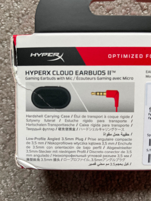 HyperX Earbuds ll in Speakers, Headsets & Mics in St. John's - Image 2