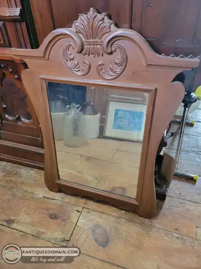 Antique Beveled Mirror, View more