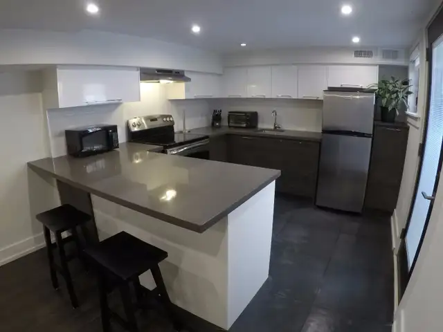 Newly Renovated Fully Furnished Basement Studio in Little Italy