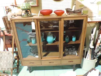 Teak Display Cabinet, View more