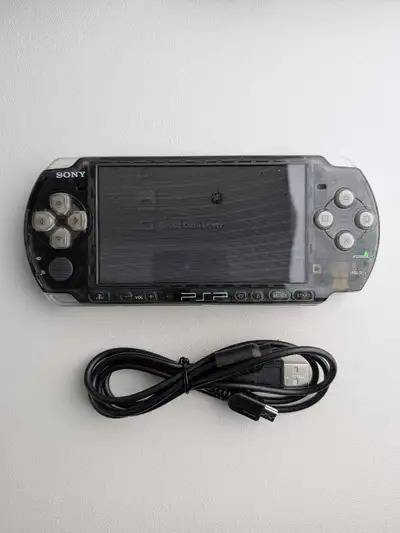 PSP3000 Black transparency modded, View more