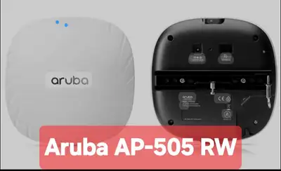 Selling an Aruba AP-505 RW access point that delivers high-performance connectivity in dense mobile...
