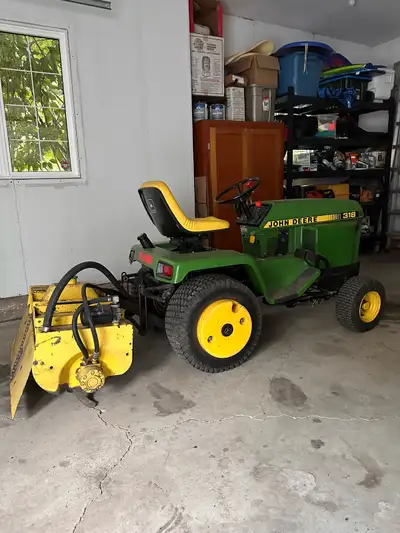 1988 john deere 318 , View more