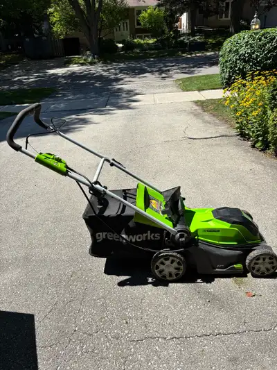 Greenworks 17” Corded Electric Lawn Mower, View more