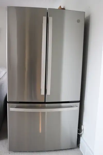 For Sale: GE Refrigerator-Bottom Freezer - Model #PWE23KYNFS, View more