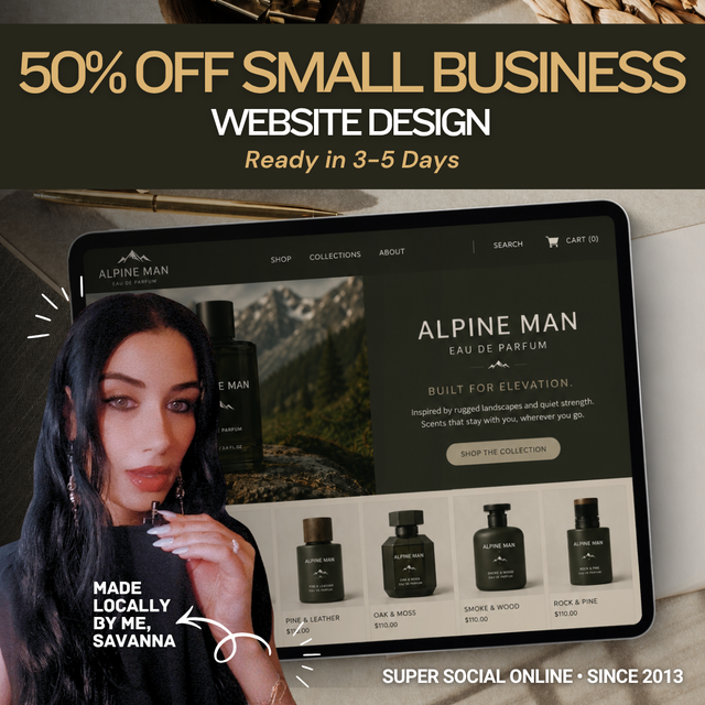 Small Business Website Design | FALL SPECIAL