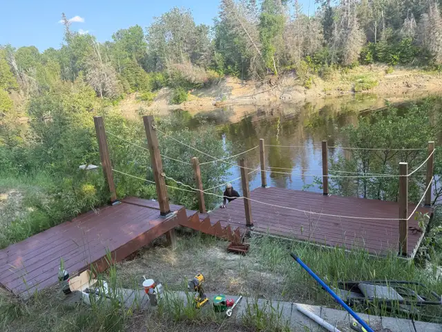 dock and deck restoration  in Renovations, General Contracting & Handyman in North Bay - Image 9