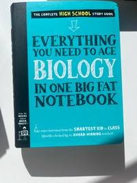 EVERYTHING YOU NEED TO ACE BIOLOGY IN INE BIG FAT NOTEBOOK