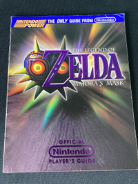 Vintage Nintendo Power Zelda Majora's Mask Player Guide